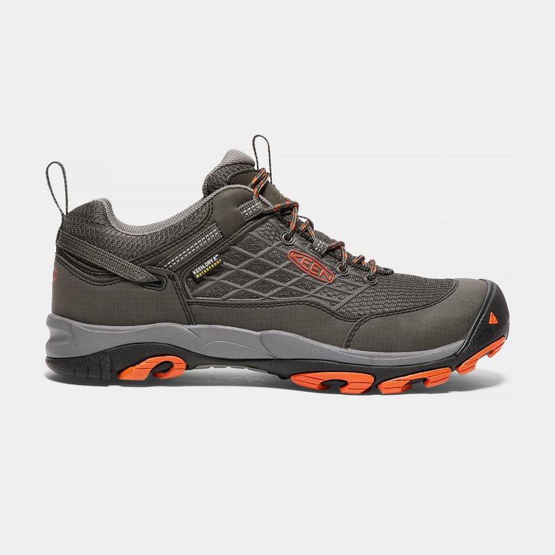 Zapatos Trekking Keen Saltzman Waterproof Para Hombre Verde Oscuro Oliva - Zapatos Keen Mexico (7234